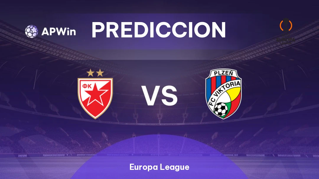 Pronóstico Red Star Belgrade vs Viktoria Plzen | Europa League | 20/08