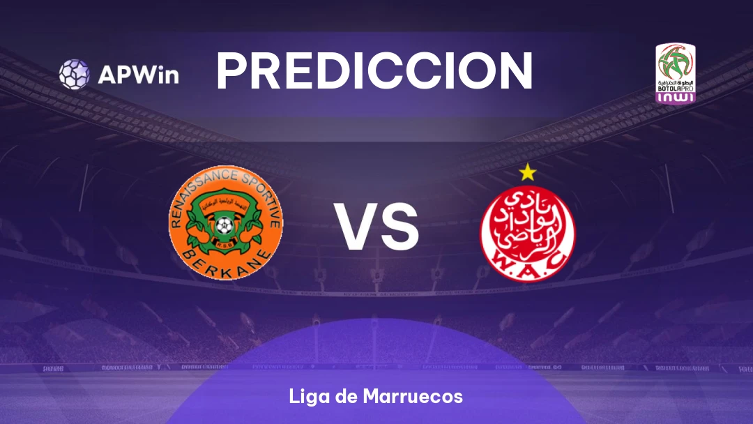 Pronóstico RSB Berkane vs Wydad Casablanca | Liga de Marruecos | 02/07