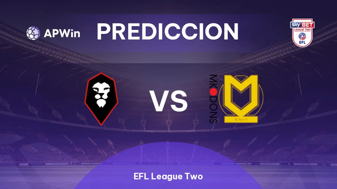 Salford City vs Milton Keynes Dons Thumbnail