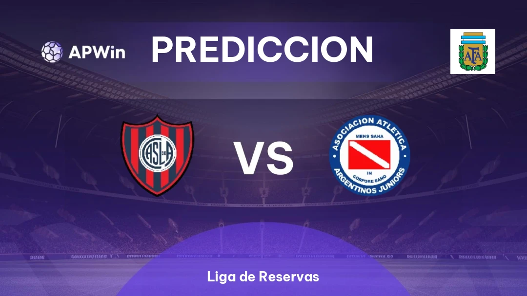 San Lorenzo Res. vs Argentinos Juniors Res. Thumbnail