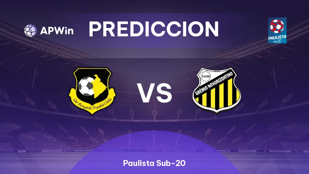 São Bernardo Sub-20 vs Novorizontino Sub-20 Thumbnail