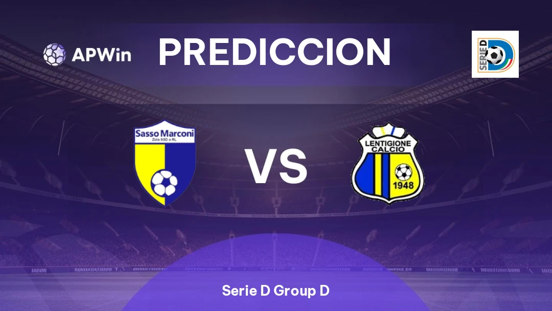 Sasso Marconi vs Lentigione | Pronóstico | Serie D Group D | 02/04
