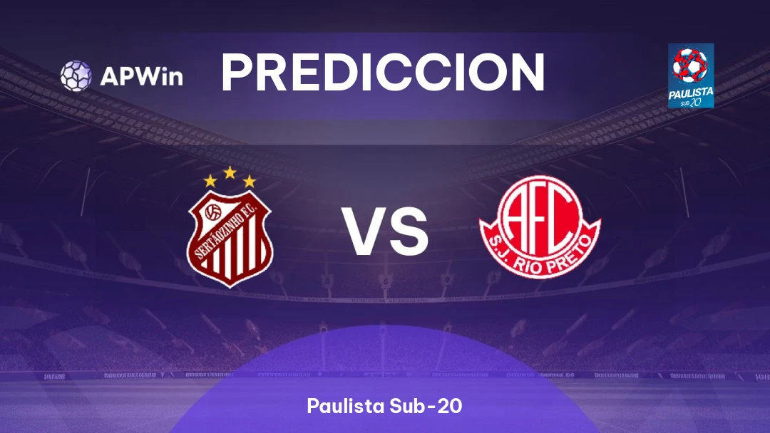 SertÃ£ozinho Sub-20 vs América-SP Sub-20 Thumbnail