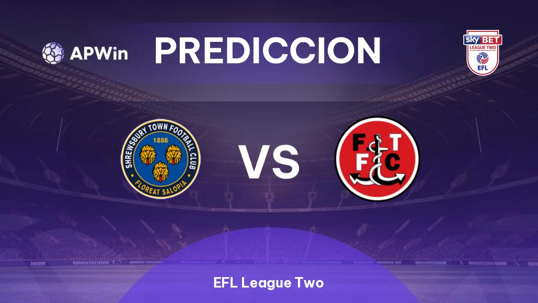 Shrewsbury Town vs Fleetwood Town Thumbnail