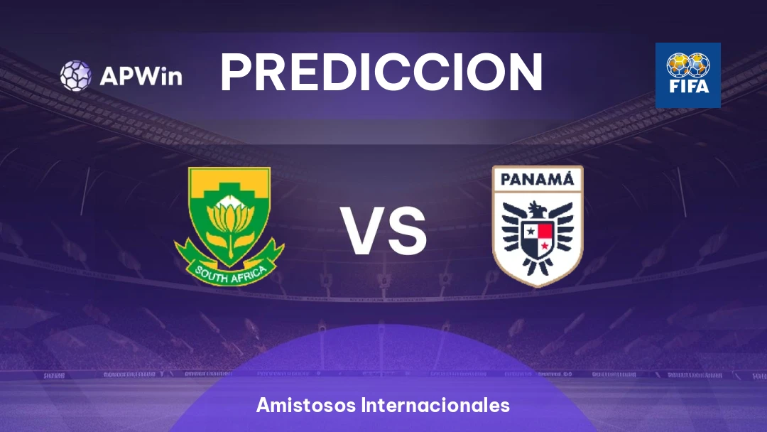Sudáfrica vs Panamá | Pronóstico | Amistosos Internacionales | 31/03