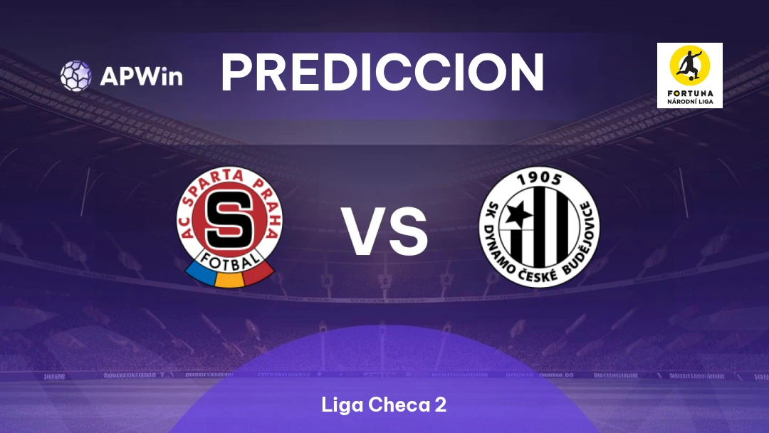 Sparta Praha II vs České Budějovice | Pronóstico | Liga Checa 2 | 05/04