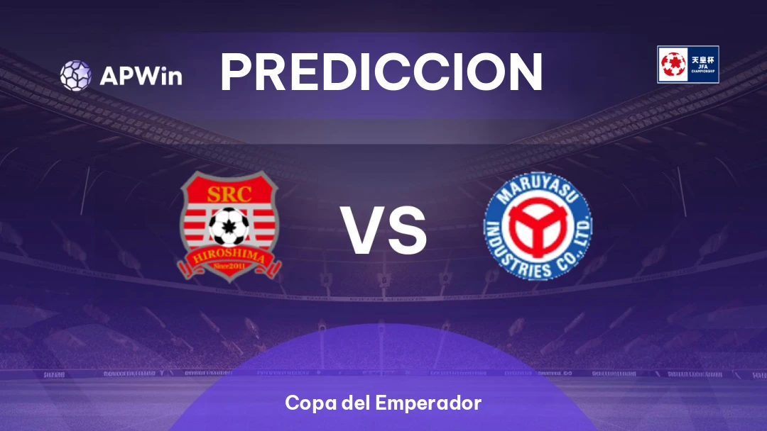 Pronóstico SRC Hiroshima vs Maruyasu Okazaki | Copa del Emperador | 19/08
