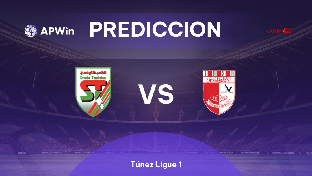 Stade Tunisien vs Olympique Béja | Pronóstico | Túnez Ligue 1 | 13/02