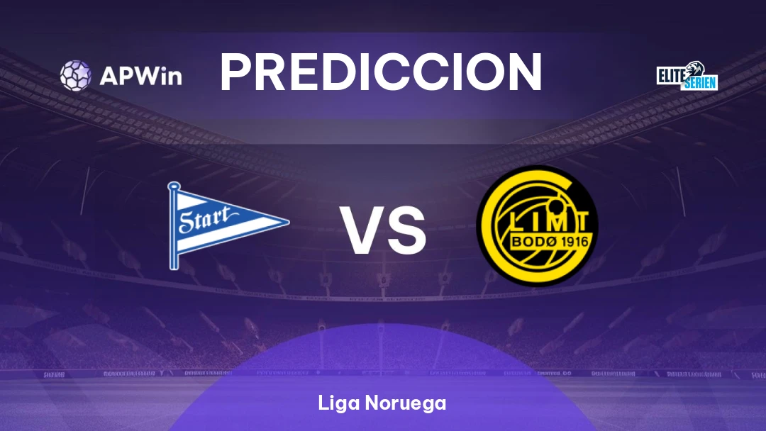 Pronóstico Start vs Bodo/Glimt | Liga Noruega | 20/05