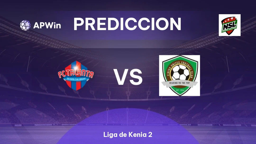Talanta vs Vihiga United | Pronóstico | Liga de Kenia 2 | 14/02