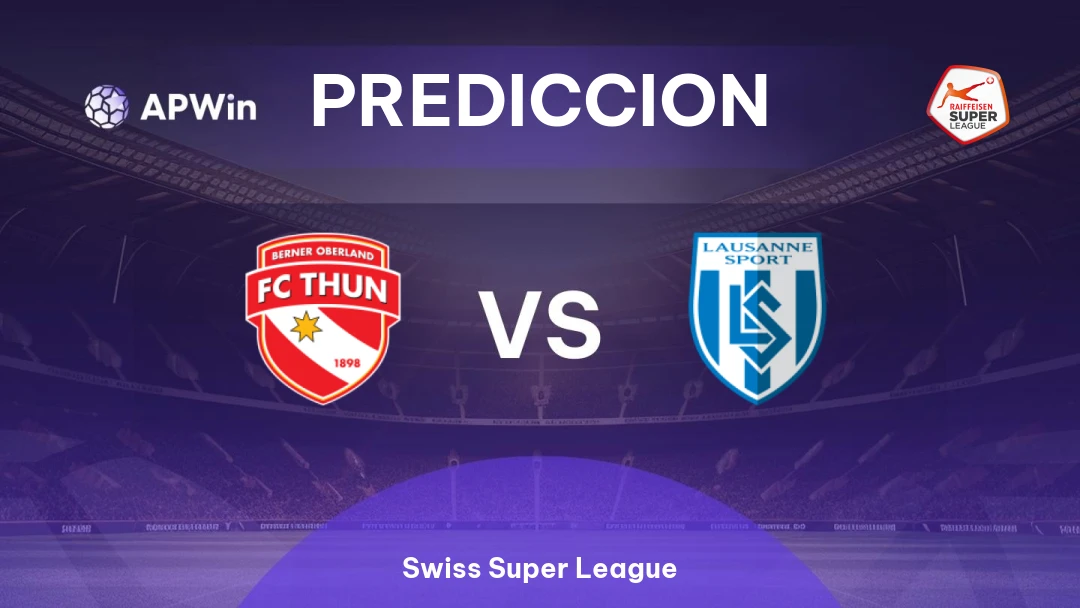 Thun vs Lausanne Sport Thumbnail