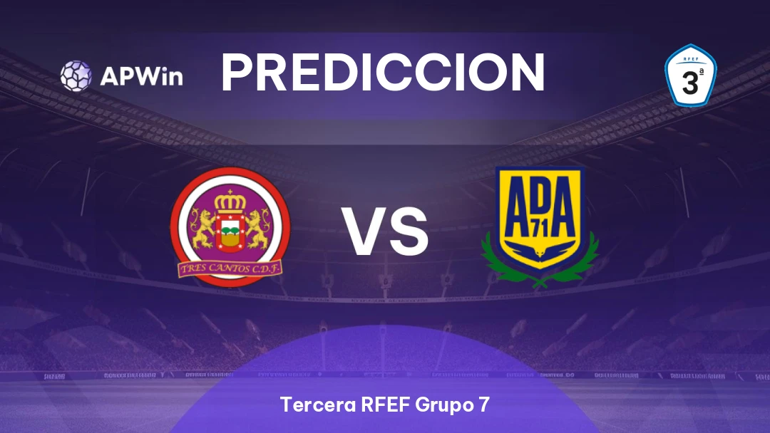 Tres Cantos vs Alcorcón II | Pronóstico | Tercera RFEF Grupo 7 | 02/04