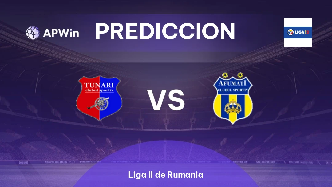 Tunari vs Afumaţi | Pronóstico | Liga II de Rumania | 04/04