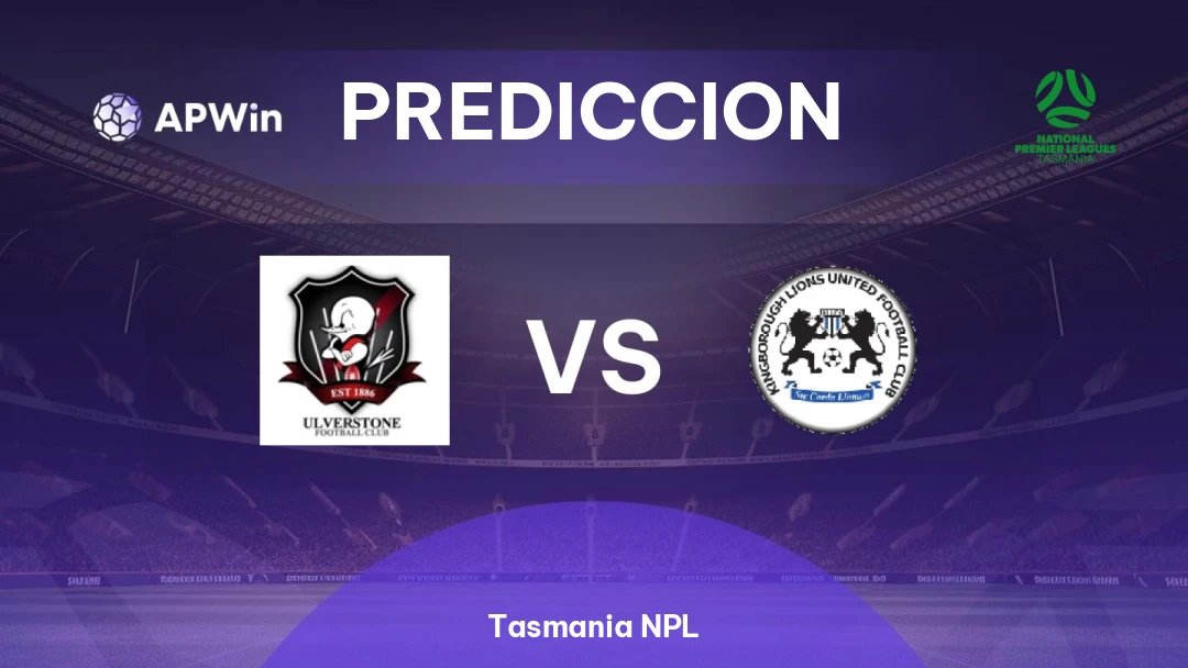 Pronóstico Ulverstone vs Kingborough Lions | Tasmania NPL | 03/07
