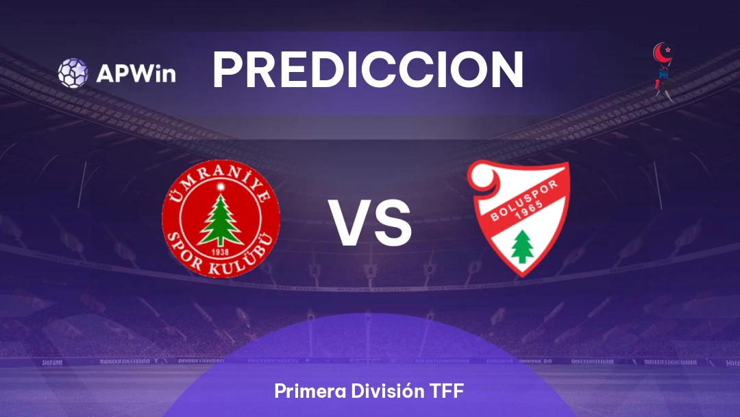 Umraniyespor vs Boluspor | Pronóstico | Primera División TFF | 17/02