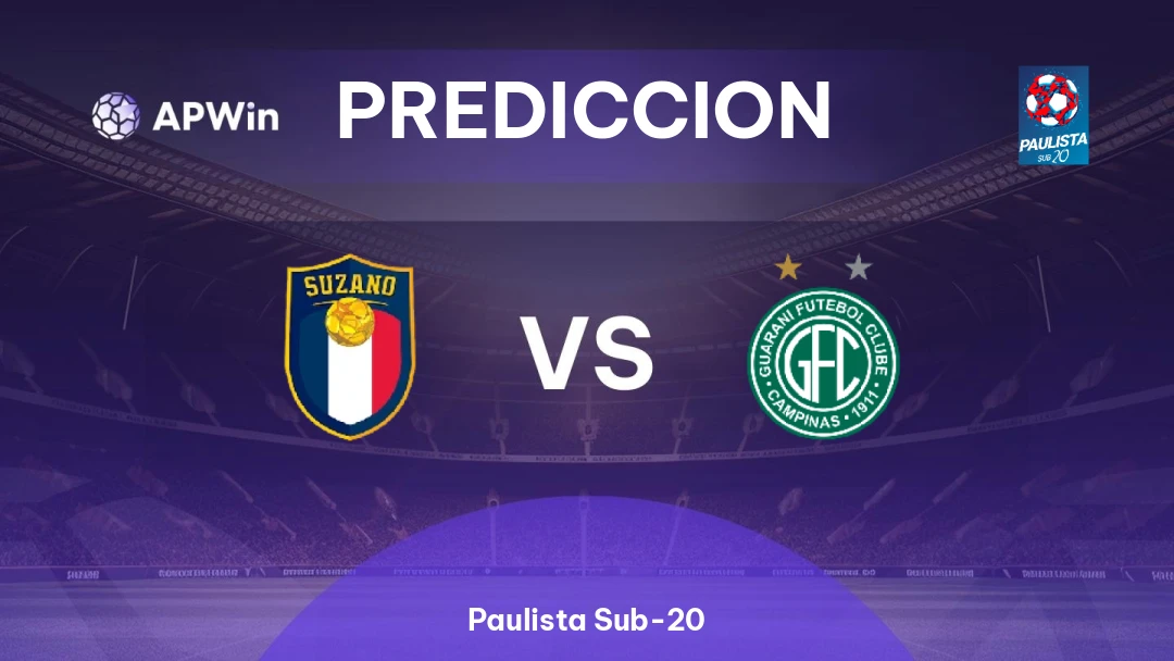 União Suzano Sub-20 vs Guarani Sub-20 Thumbnail