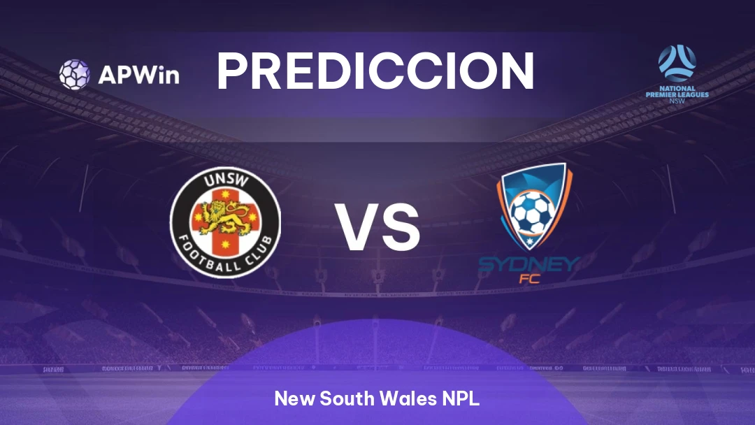 Pronóstico UNSW vs Sydney II | New South Wales NPL | 04/07
