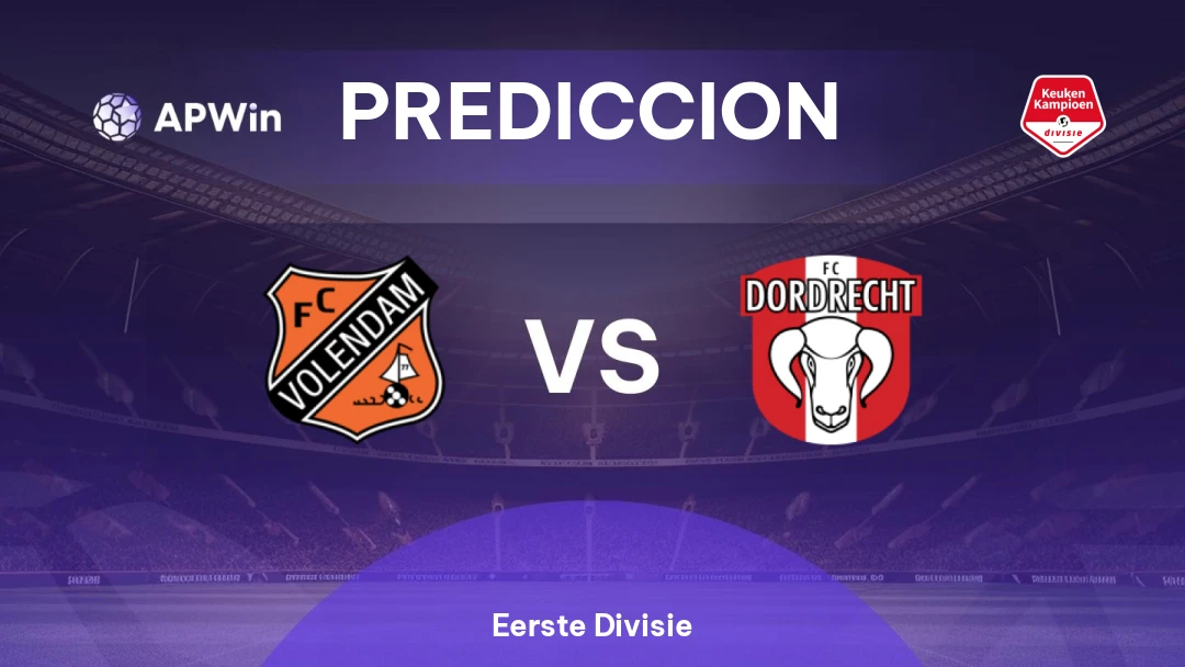 Volendam vs Dordrecht Thumbnail