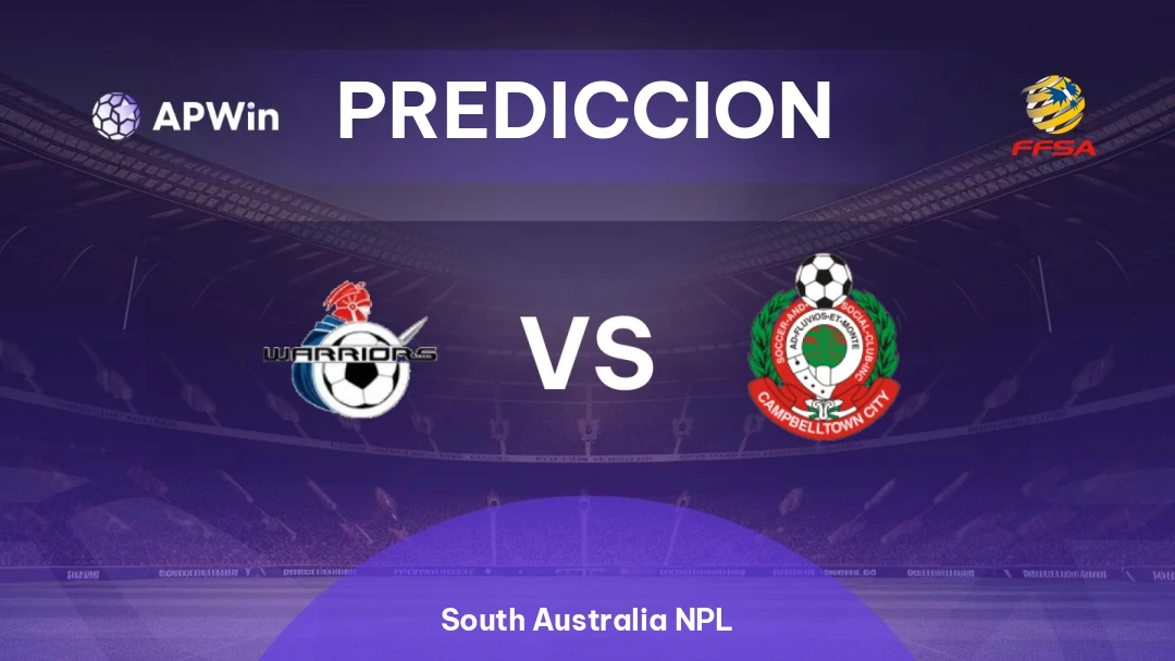 Pronóstico White City Woodville vs Campbelltown City | South Australia NPL | 16/05