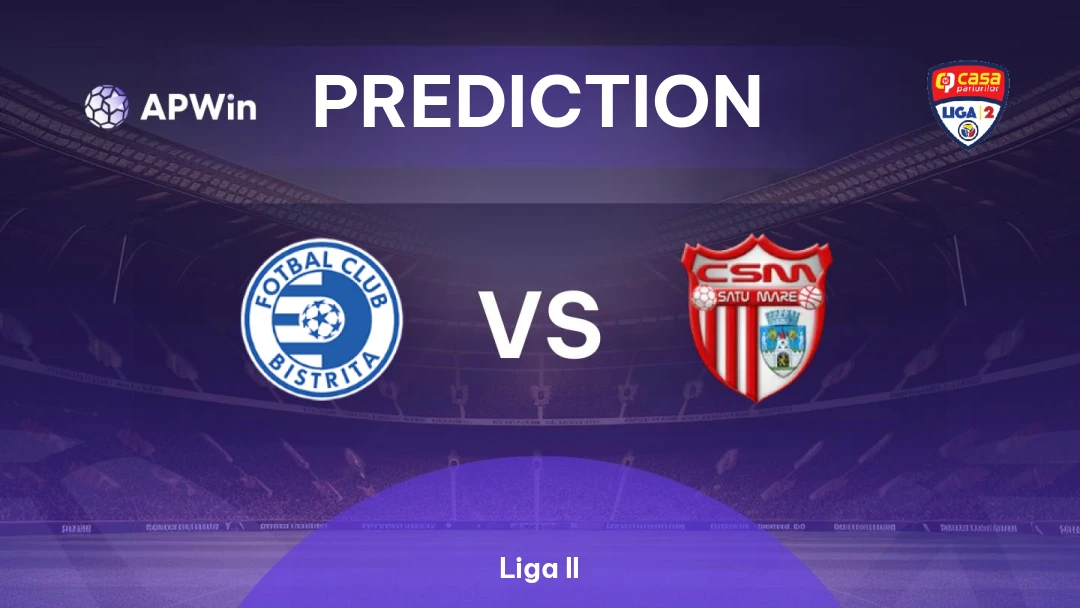 ACS Gloria Bistrita vs CSM Satu Mare | Prediction | Liga II | 29/08
