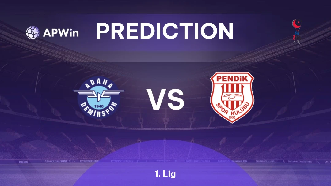 Adana Demirspor vs Pendikspor | Prediction | 1. Lig | 01/03