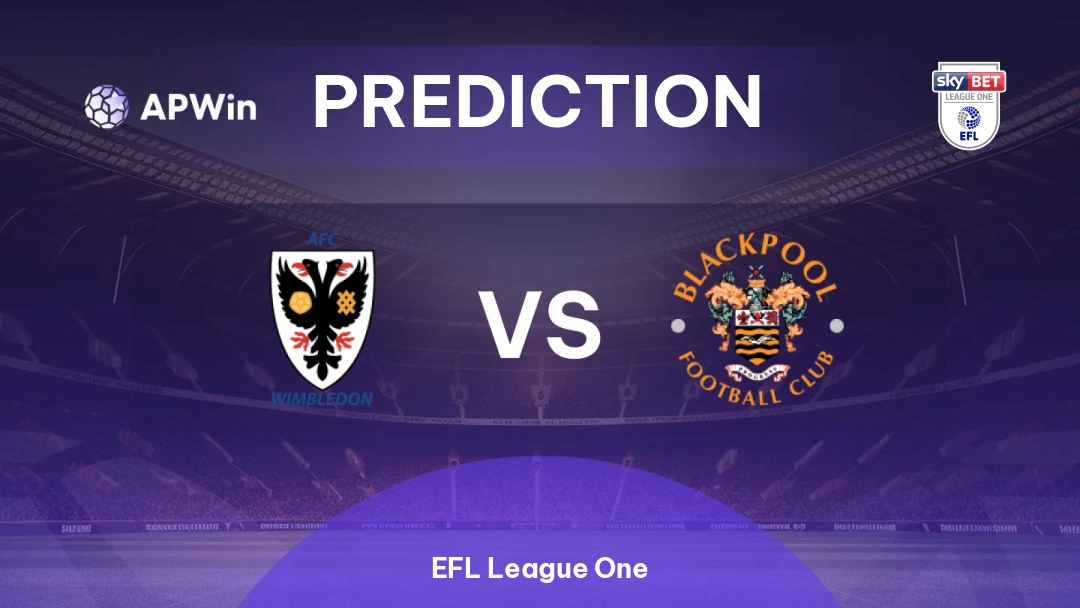 AFC Wimbledon vs Blackpool Thumbnail
