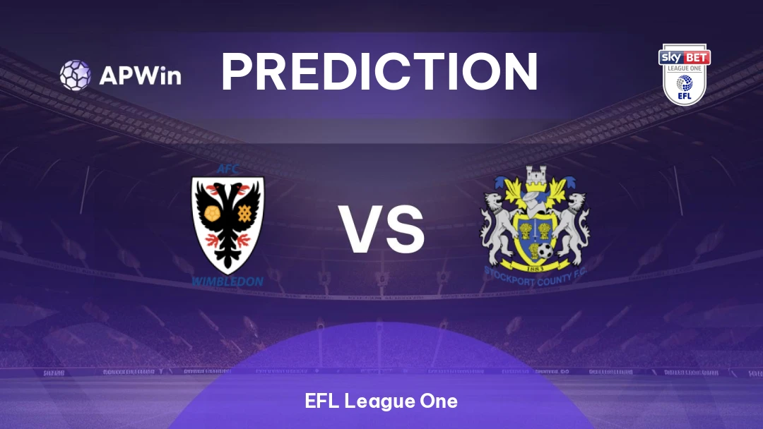 AFC Wimbledon vs Stockport County Thumbnail