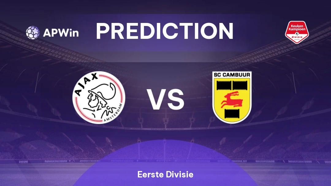 Ajax II vs Cambuur Thumbnail