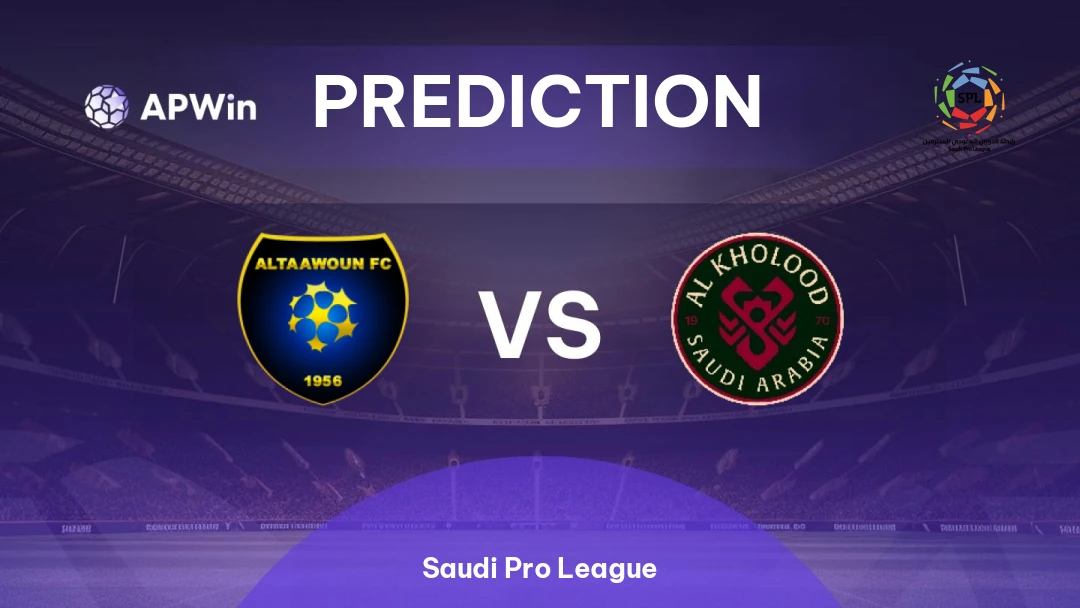 Al Taawoun vs Al Kholood Thumbnail