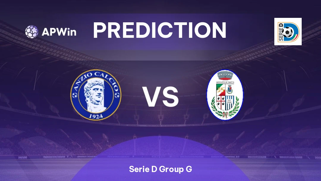 Anzio vs Monastir Kosmoto | Prediction | Serie D Group G | 02/04