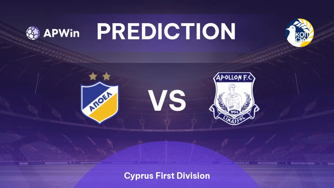APOEL vs Apollon | Prediction | Cyprus First Division | 14/04