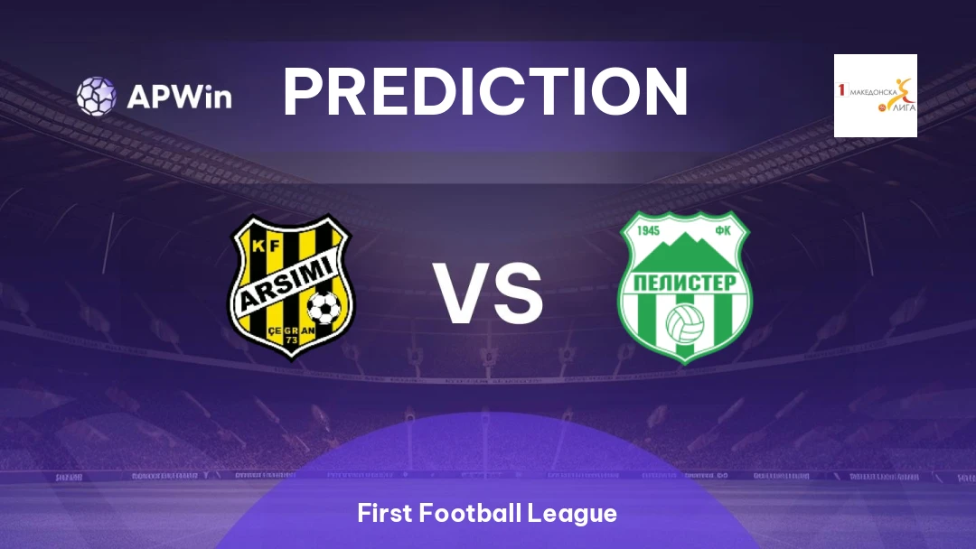 Aresimi vs Pelister | Prediction | First Football League | 14/04
