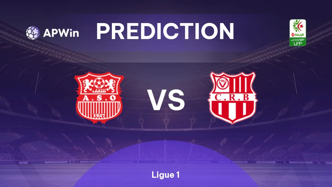 ASO Chlef vs CR Belouizdad | Prediction | Ligue 1 | 29/08
