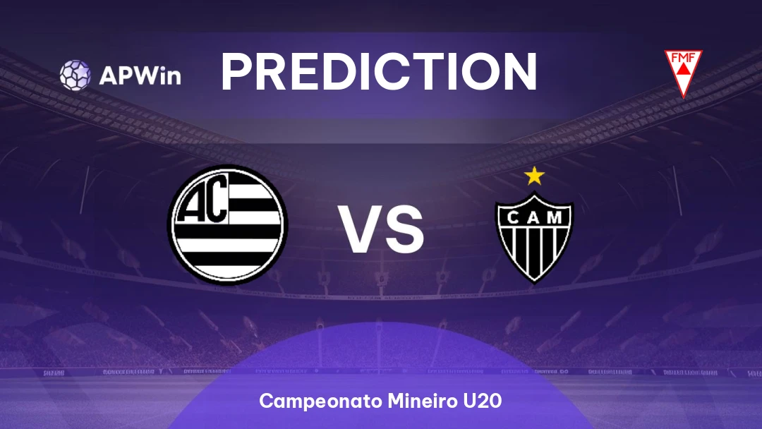 Athletic-MG U20 vs Atlético-MG U20 | Prediction | Campeonato Mineiro U20 | 01/06