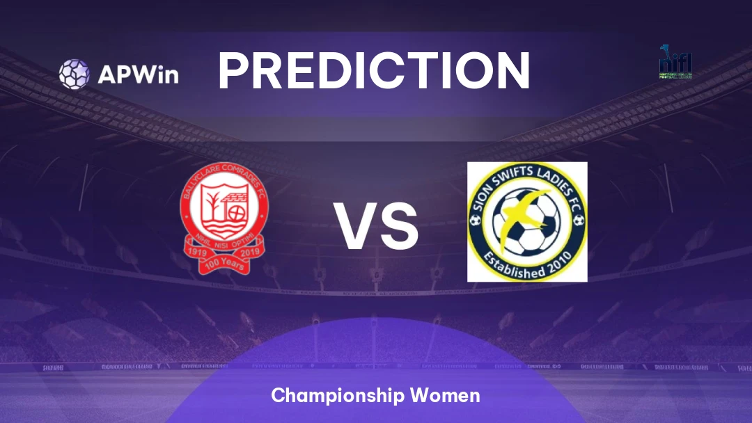 Ballyclare Comrades Ladies vs Sion Swifts Thumbnail