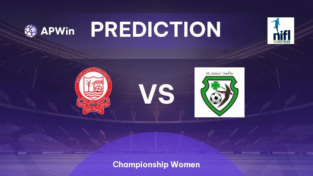 Ballyclare Comrades Ladies vs St. James' Swifts Thumbnail