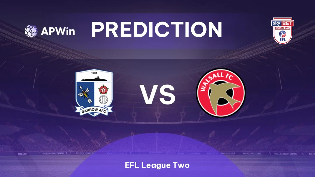 Barrow vs Walsall Thumbnail