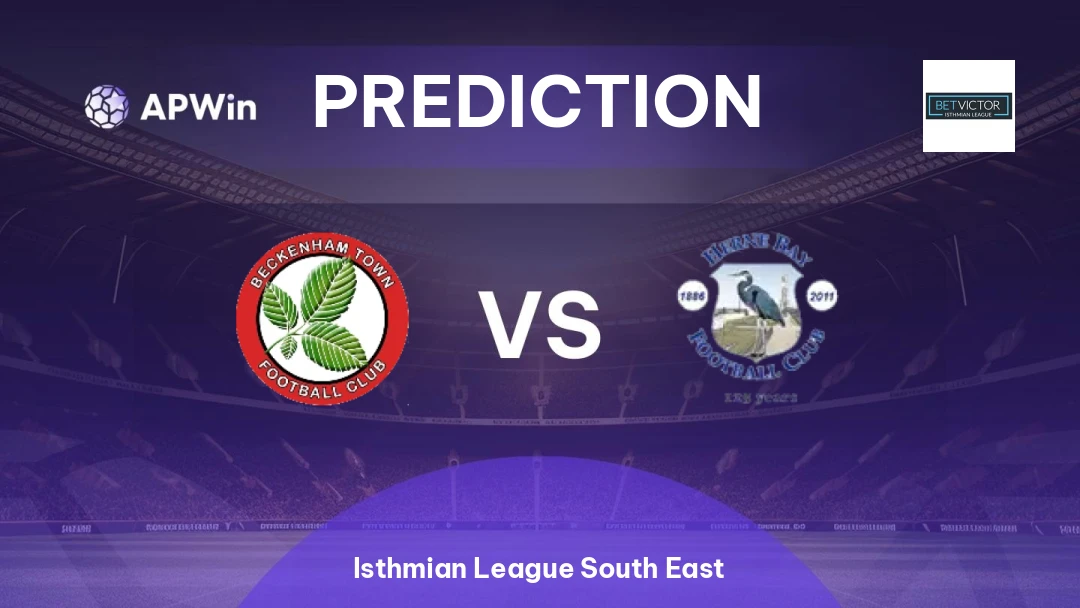 Beckenham Town vs Herne Bay Thumbnail