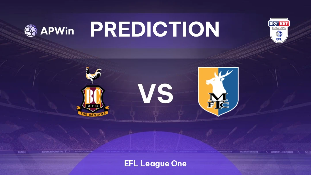 Bradford City vs Mansfield Town Thumbnail