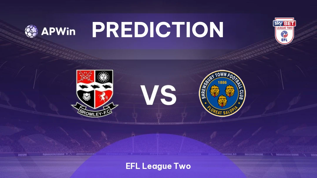 Bromley vs Shrewsbury Town Thumbnail