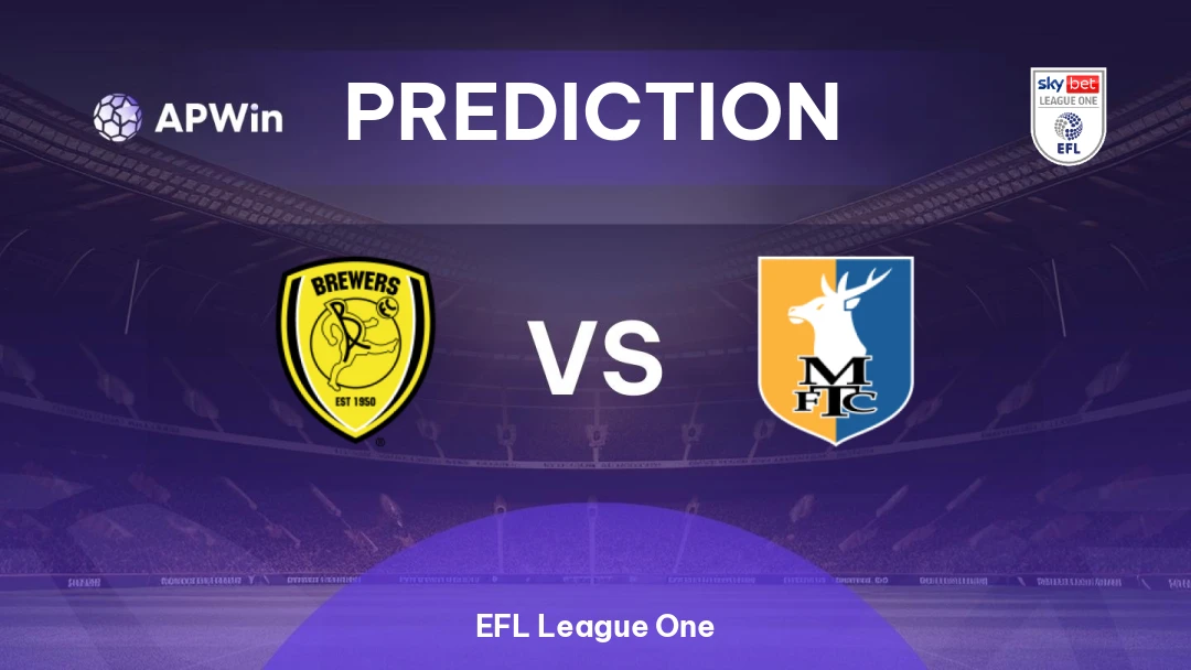 Burton Albion vs Mansfield Town Thumbnail