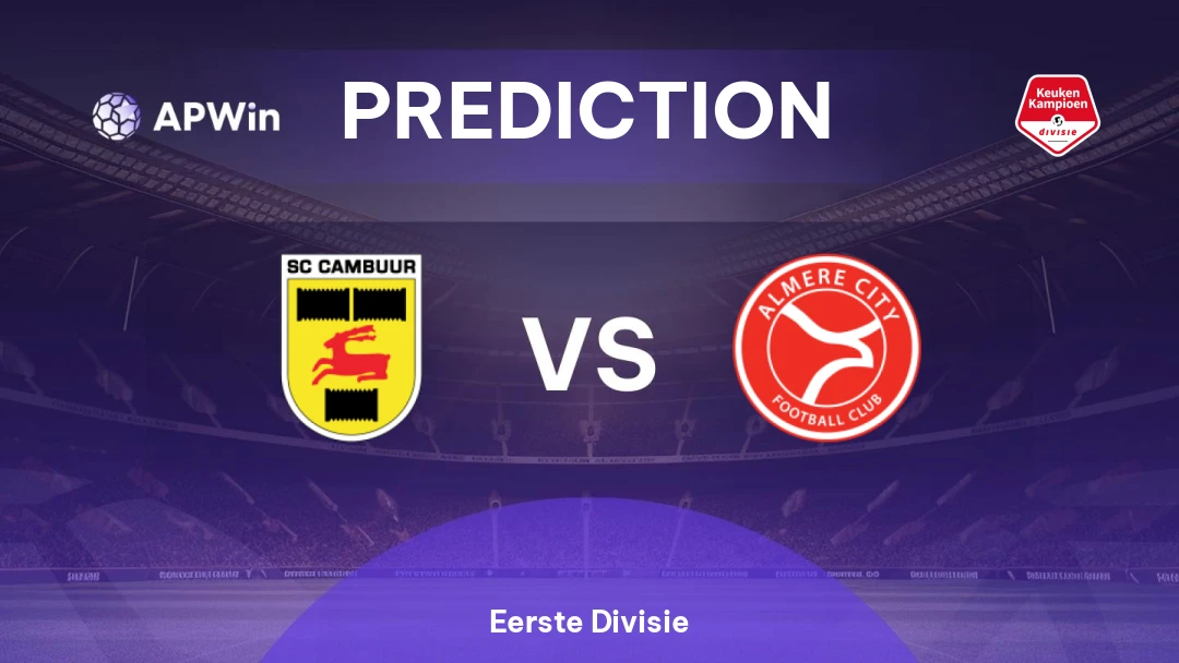 Cambuur vs Almere City Thumbnail
