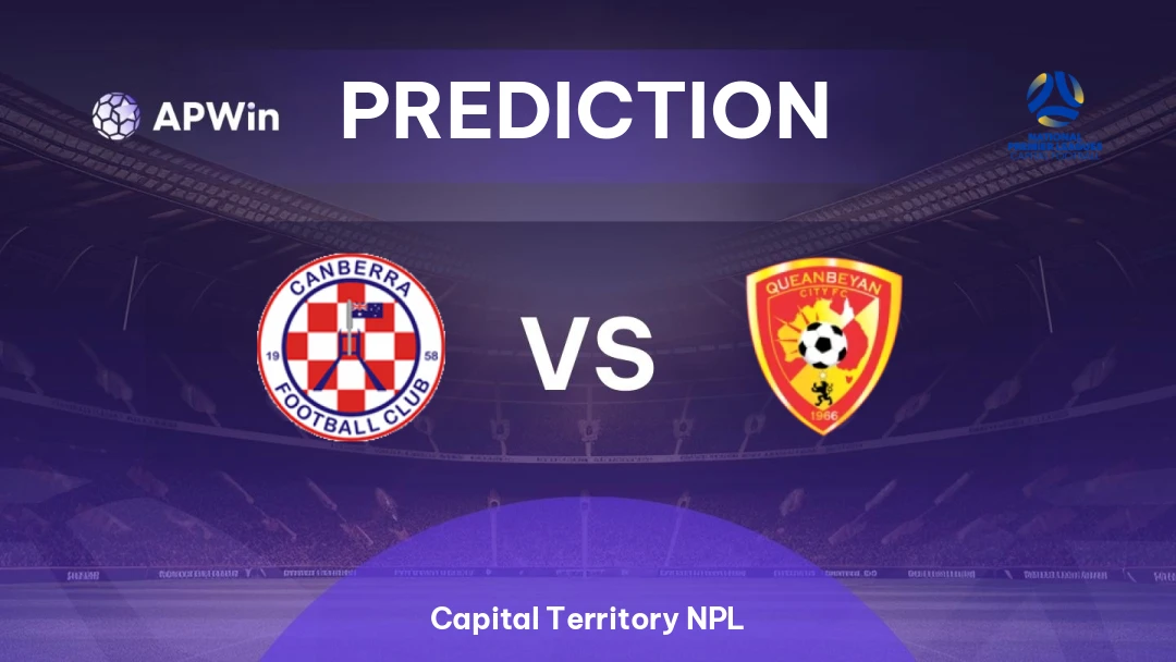 Canberra vs Queanbeyan City | Prediction | Capital Territory NPL | 10/06