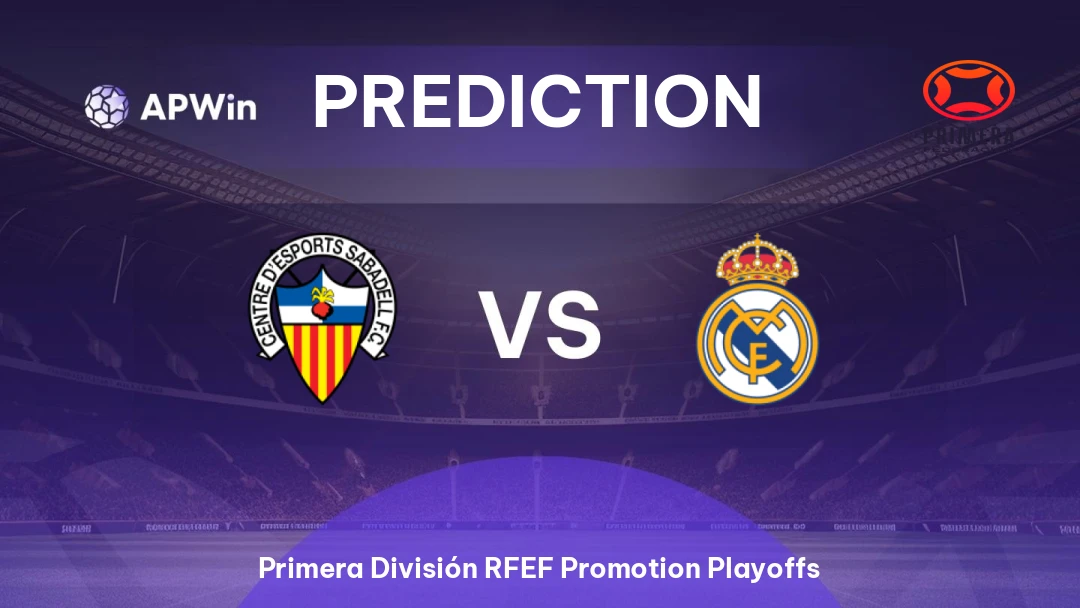 CE Sabadell FC vs Real Madrid II Thumbnail