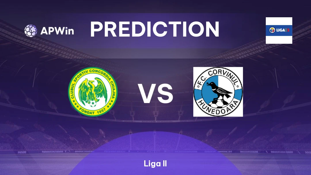 Concordia Chiajna vs Corvinul Hunedoara | Prediction | Liga II | 24/02