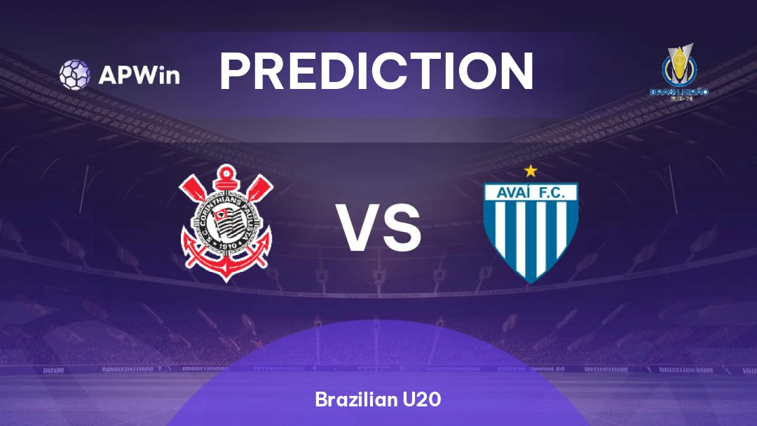Corinthians U20 vs Avaí U20 | Prediction | Brazilian U20 | 10/06