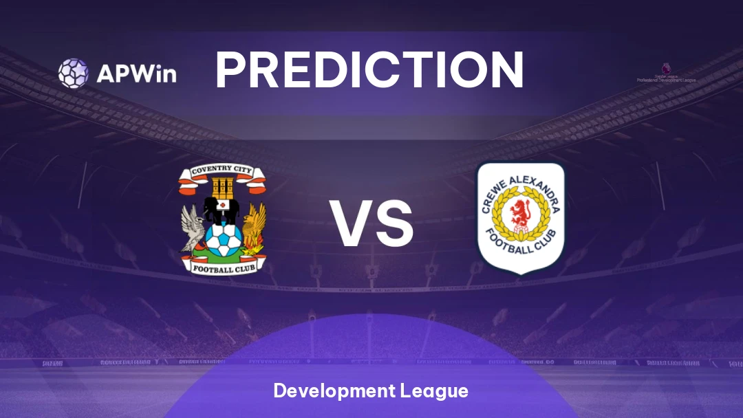 Coventry City U21 vs Crewe Alexandra U21 | Prediction | Development League | 17/04
