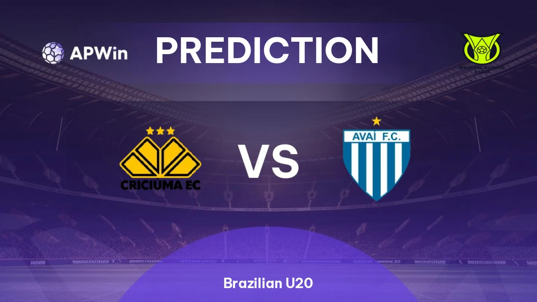 Criciúma U20 vs Avaí U20 Thumbnail