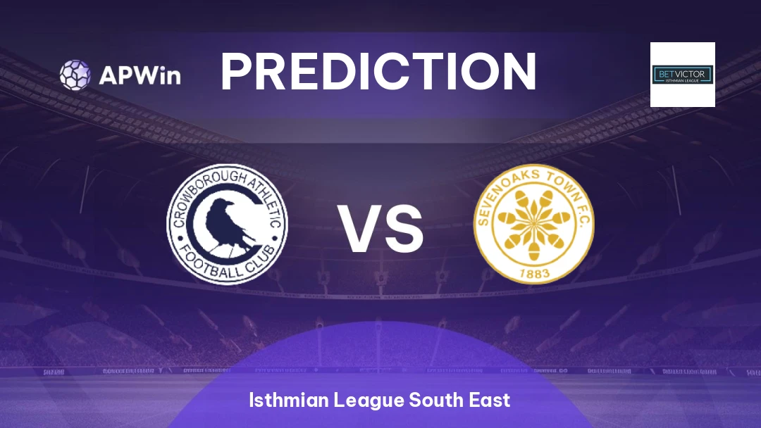 Crowborough Athletic vs Sevenoaks Town FC Thumbnail