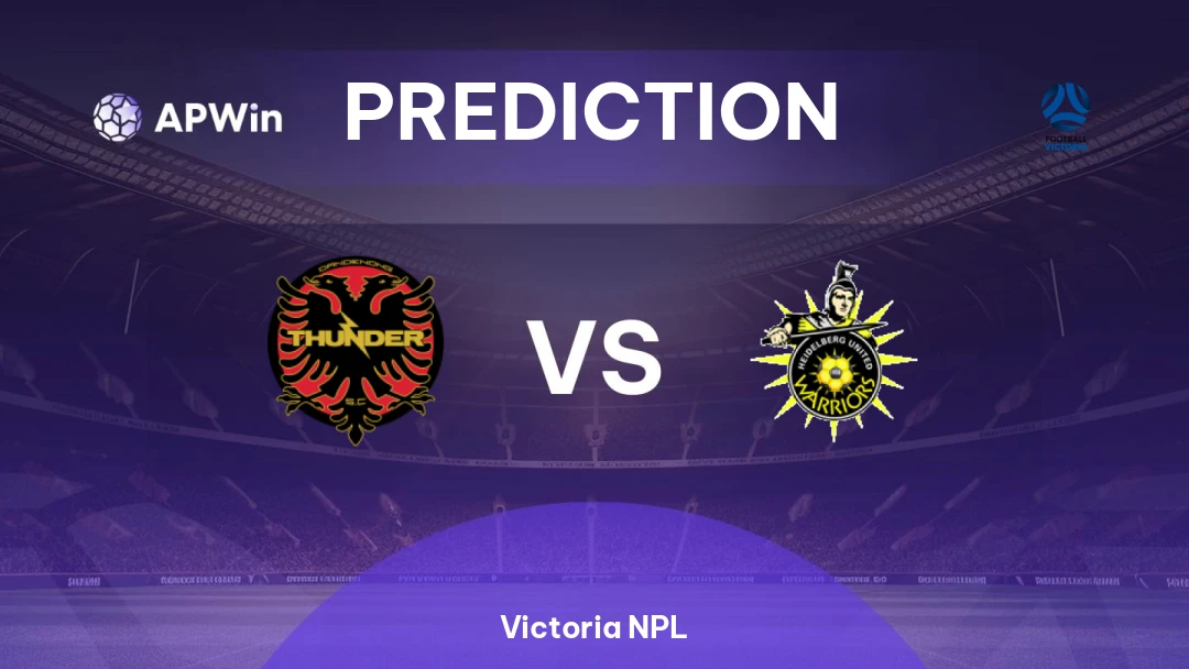 Dandenong Thunder vs Heidelberg United | Prediction | Victoria NPL | 21/02